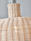 Pacific Natural Caswell rattan dome pendant 52cm, imported from the UK