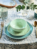 Clarke and Clarke Teal Blue Willow Boughs 12 piece dinner set - British product