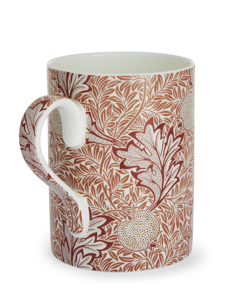 Morris & Co. Apple pattern mug set of 6, imported from the UK