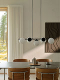 Nordlux Black Lilly five-spot pendant ceiling light, UK version