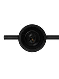 Nordlux Black Lilly five-spot pendant ceiling light, UK version