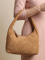 Next Jones Bootmaker Brown Waverely Leather Shoulder Bag- Buy online at McGrocer