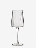 Clear Collins wine glasses set of 4 with 22.5cm height (British brand)