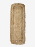 Natural jute kitchen table runner 110cm x 40cm, imported from the UK
