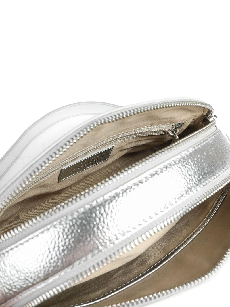 Jones Bootmaker Silver Wendell cross-body bag, imported from the UK