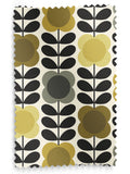 Orla Kiely Spot Flower curtains yellow grey made to measure, UK version
