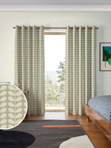 Next Orla Kiely Pebble Solid Stem Made to Measure Curtains- Buy online at McGrocer