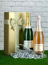 Louis de Grenelle Saumur Brut and Saumur Rose Sparkling Wine Gift Set 2x750ml