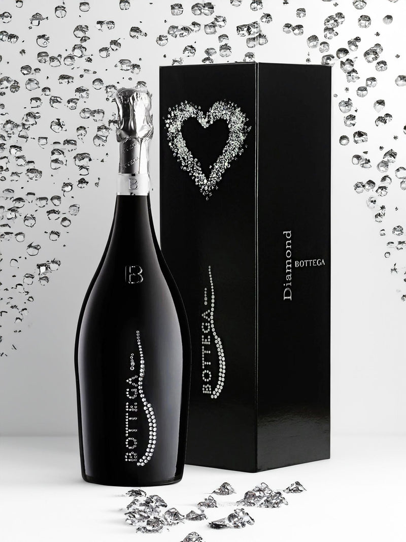 Bottega Diamond Sparkling Pinot Noir Wine 750ml, UK version