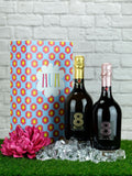 Le Bon Vin Prosecco and Rose Prosecco duo gift set 2x 750ml, UK version