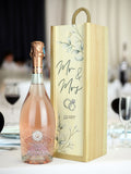 Le Bon Vin Mr & Mrs Prosecco Rosé sparkling wine 750ml, UK version