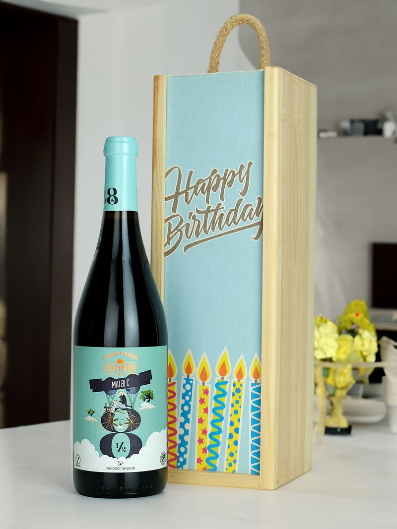 Le Bon Vin Malbec red wine 750ml bottle, UK version