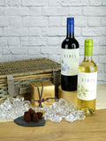 Le Bon Vin wine hamper with truffles 2x750ml 100g, UK version