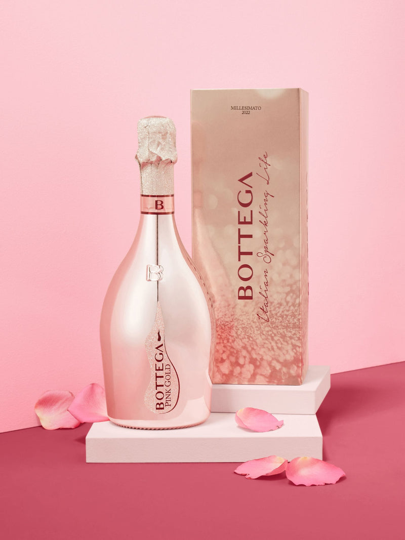 Bottega Pink Gold Prosecco 750ml, UK version