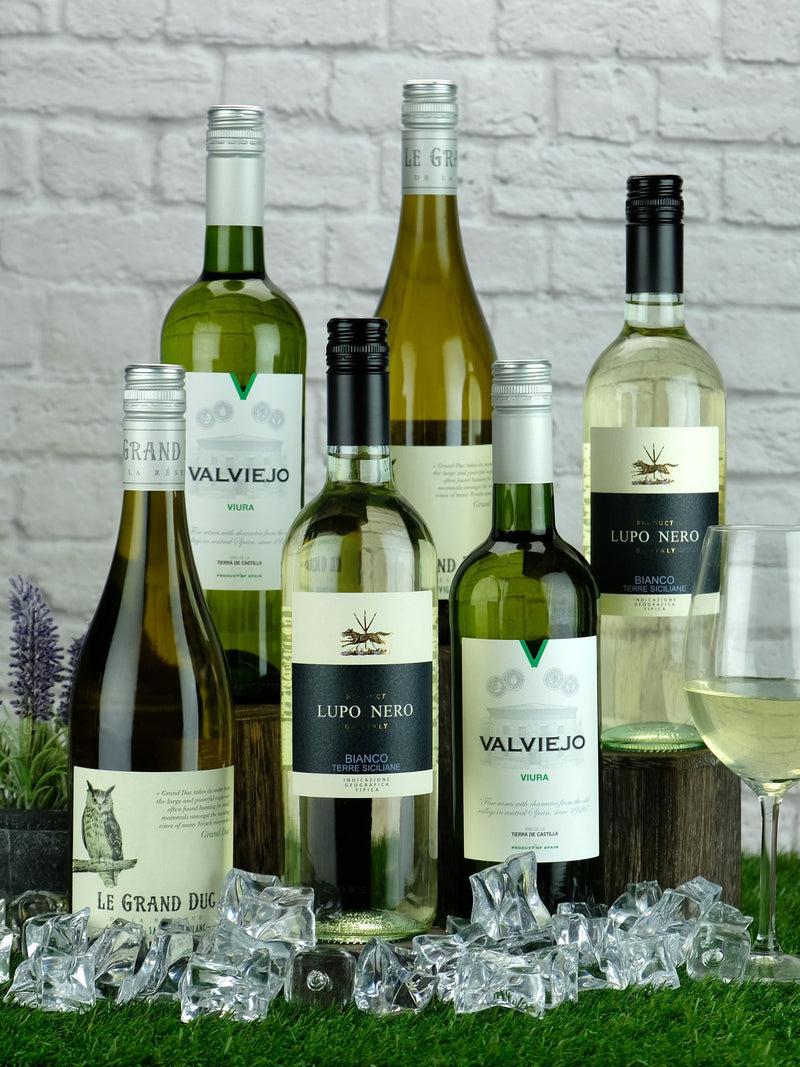 Le Bon Vin mixed white wine case 6x750ml, UK version