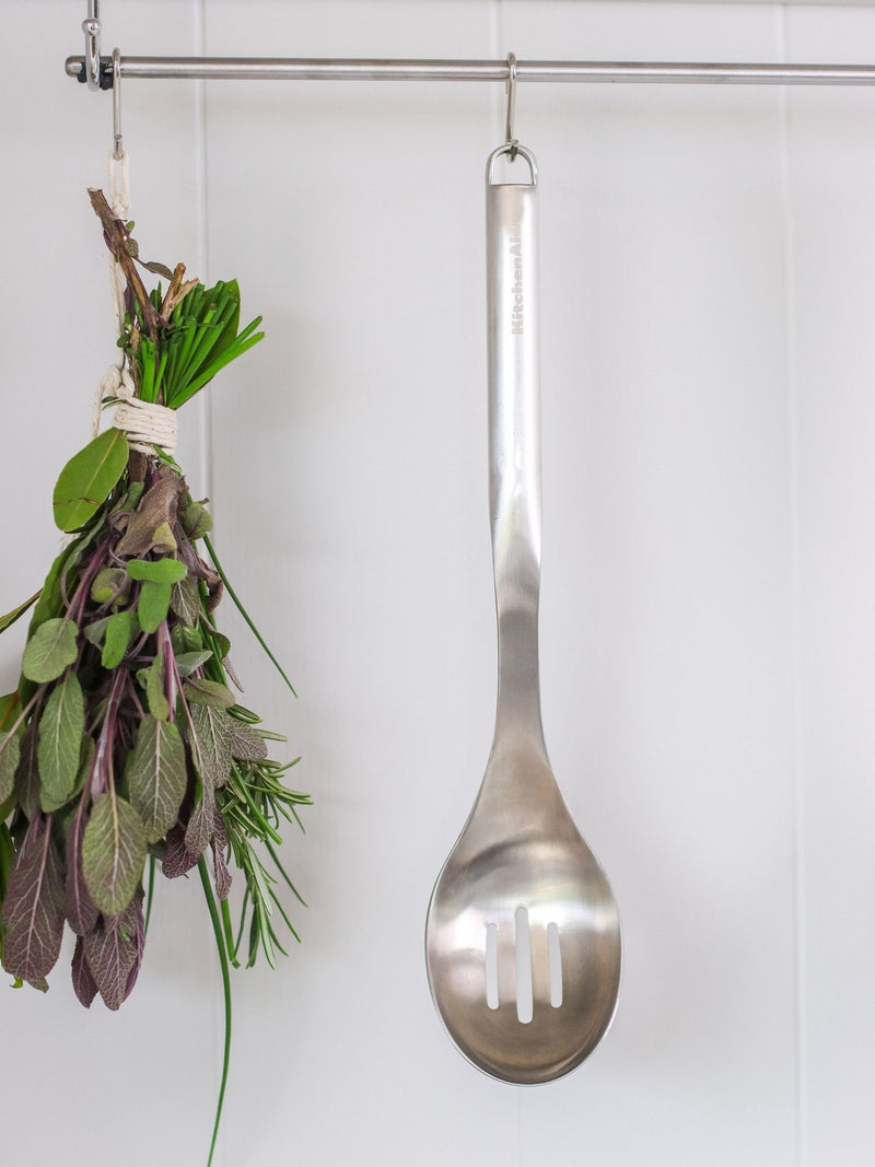 KitchenAid stainless steel slotted spoon, UK version