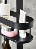 Black shower caddy with wiper 60x25x16cm - British product