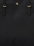 Lauren Ralph Lauren black Keaton nylon medium tote bag - British product