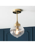 Gallery Home Brass Calgary ceiling light, British brand