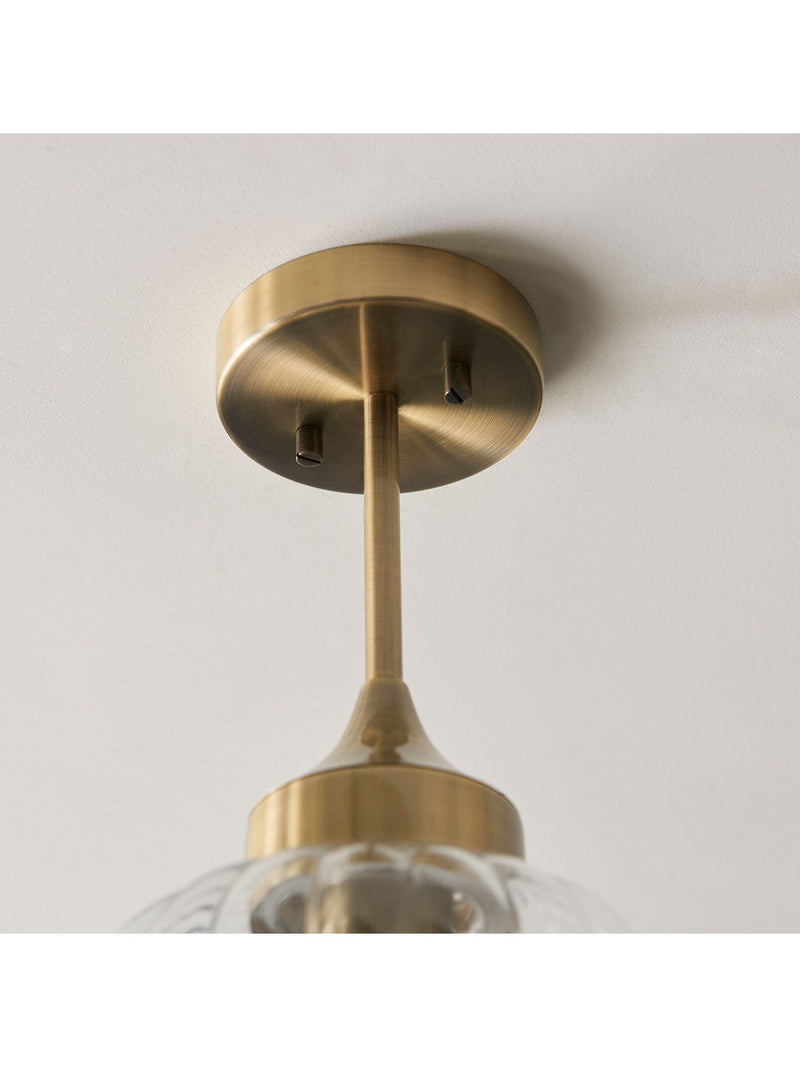 Gallery Home Brass Calgary ceiling light, British brand
