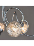 Gallery Home chrome 6 light flush ceiling light (British brand)