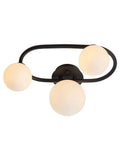 Gallery Home Black Kent bathroom ceiling light - British product