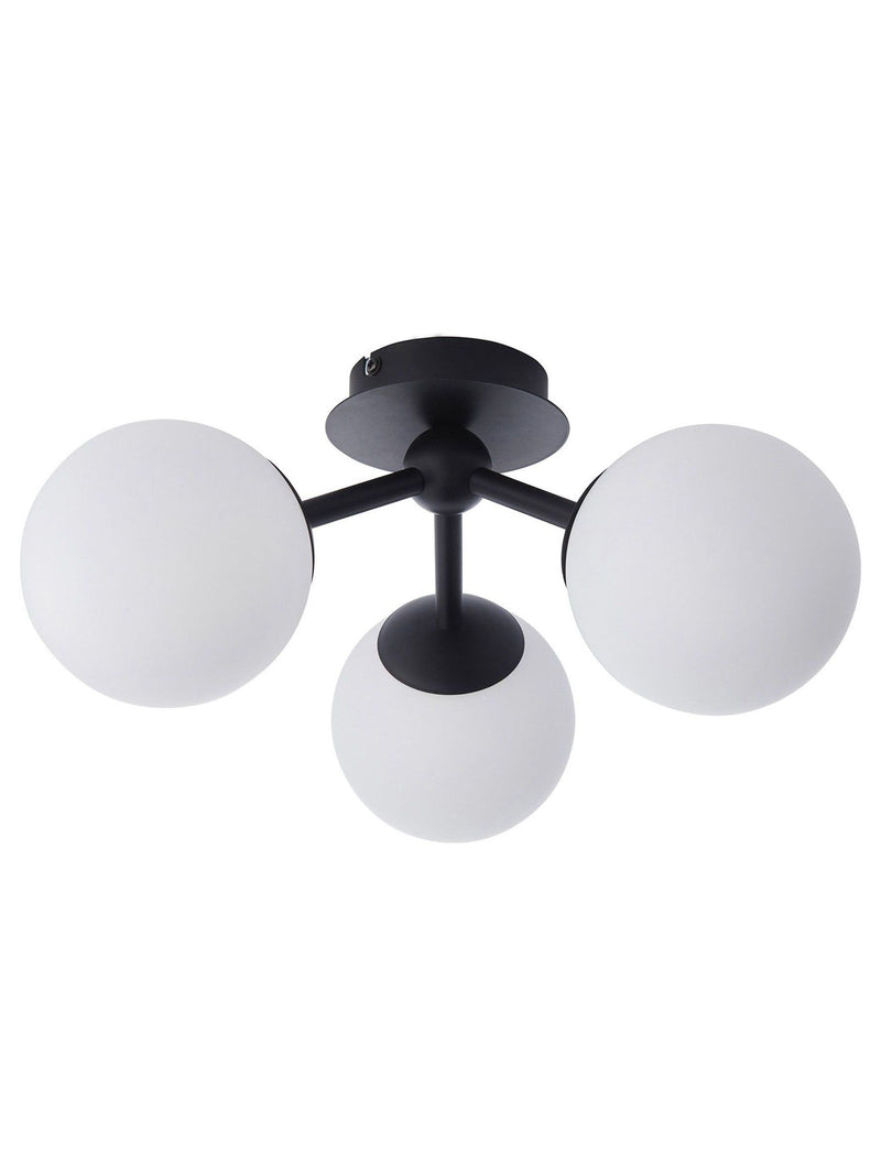Gallery Home Black Kent bathroom ceiling light - British product