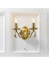 Next Gallery Home Antique Brass Banff Wall Light- Buy online at McGrocer