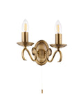 Gallery Home Banff wall light antique brass, UK version