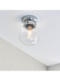 Gallery Home Coutrney chrome bathroom ceiling light - British product