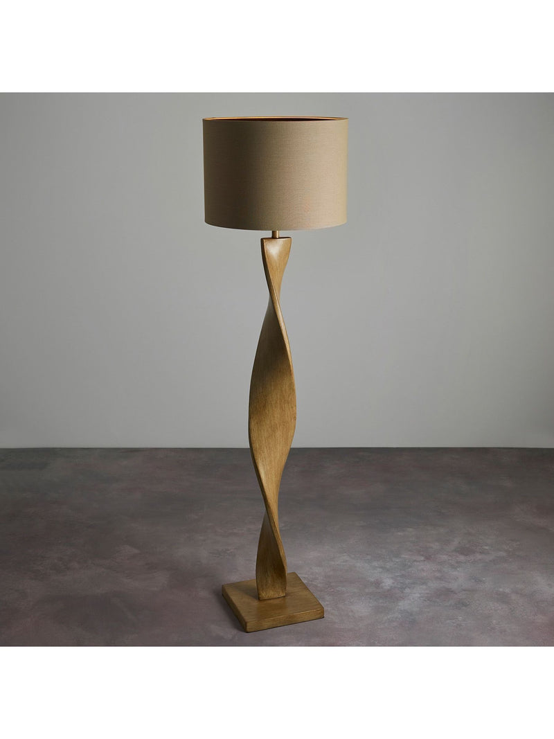 Gallery Home Brooks wooden floor lamp (British brand)