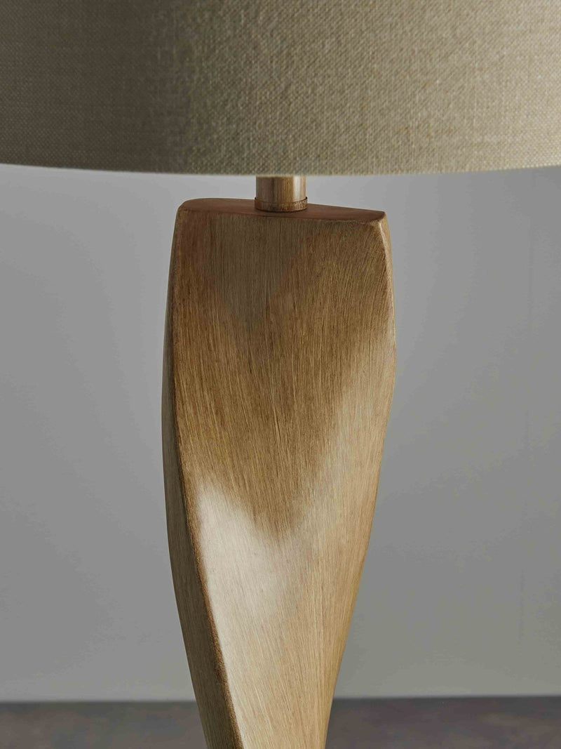 Gallery Home Brooks wooden floor lamp (British brand)