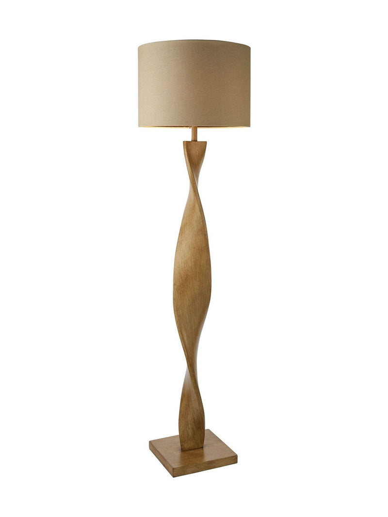 Gallery Home Brooks wooden floor lamp (British brand)