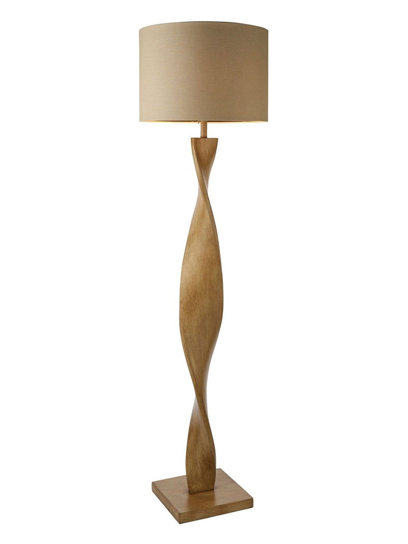 Gallery Home Brooks wooden floor lamp (British brand)