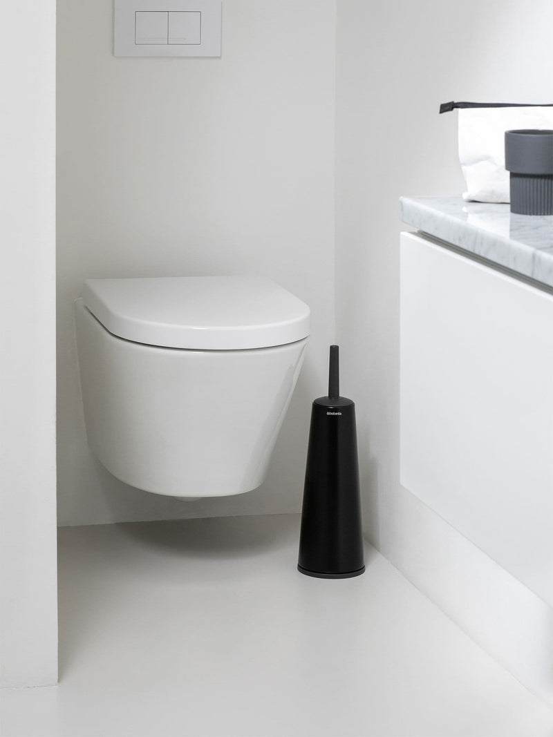 Brabantia Black ReNew Toilet Brush - British product