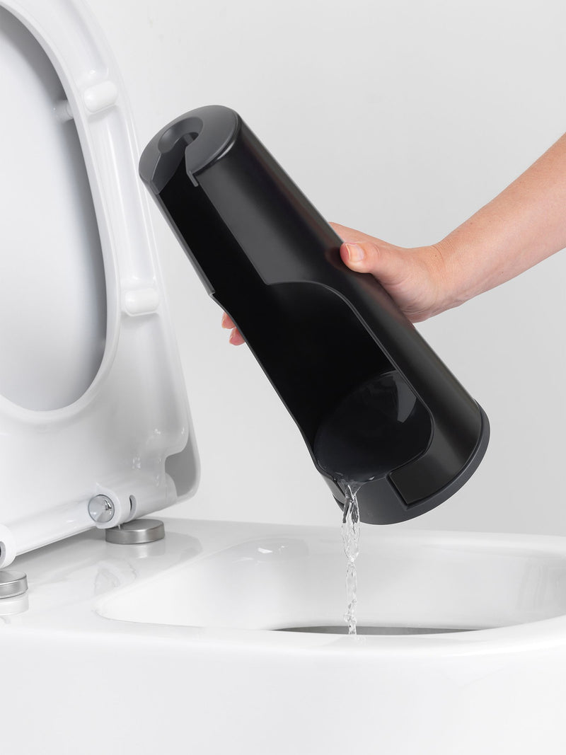 Brabantia Black ReNew Toilet Brush - British product