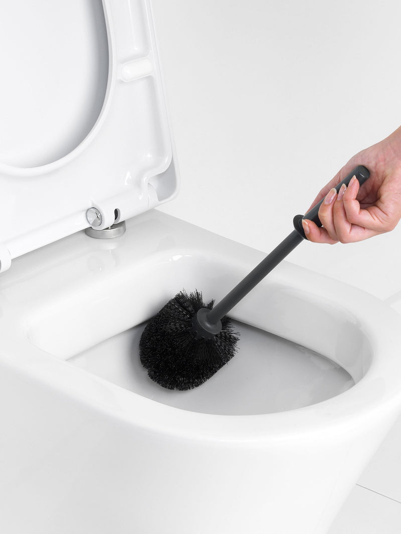 Brabantia grey ReNew toilet brush (British brand)