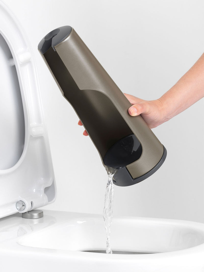 Brabantia grey ReNew toilet brush (British brand)
