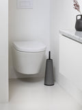 Brabantia grey ReNew toilet brush (British brand)