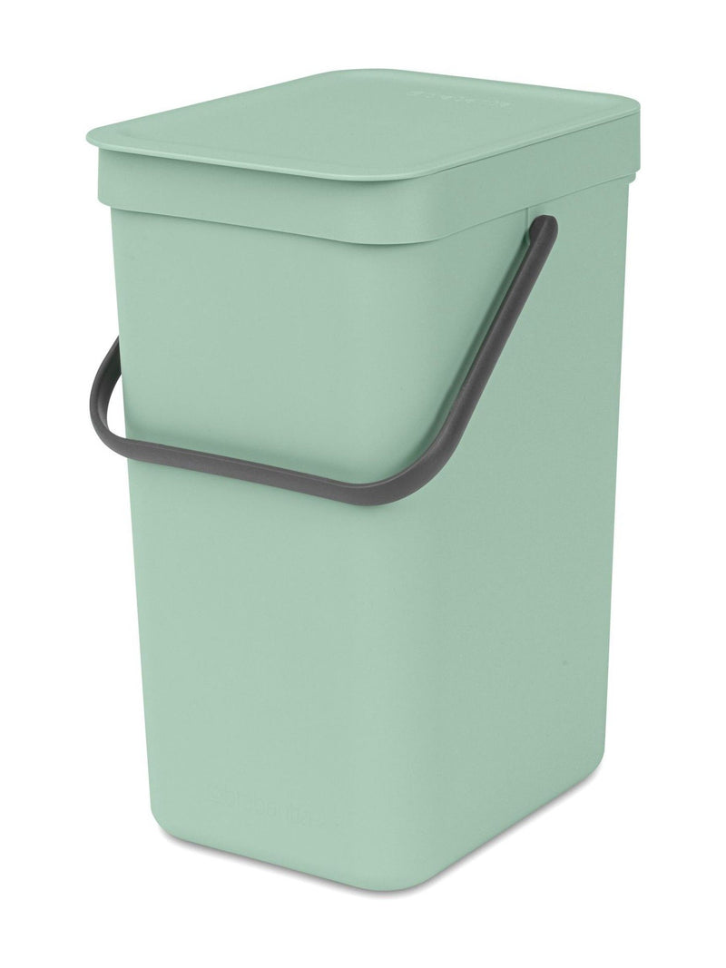 Brabantia Green Sort & Go 12L recycling bin - British product