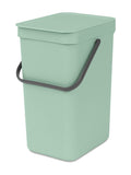 Brabantia Green Sort & Go 12L recycling bin - British product