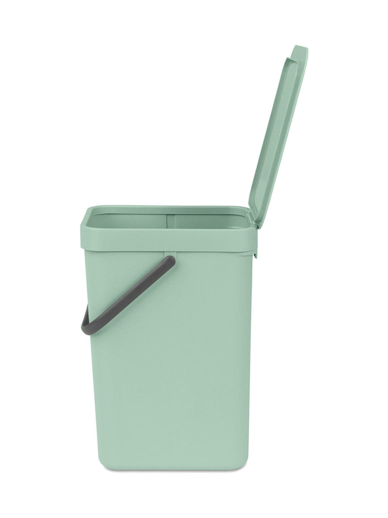 Brabantia Green Sort & Go 12L recycling bin - British product