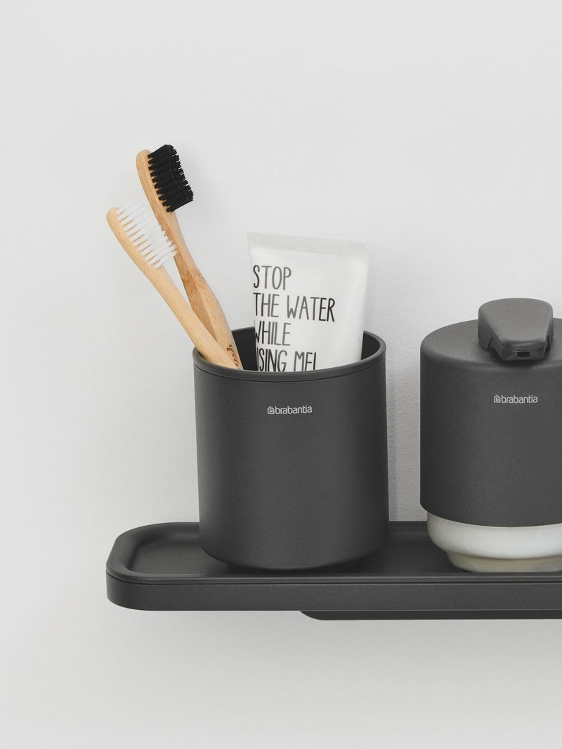 Brabantia MindSet bathroom shelf grey - British product