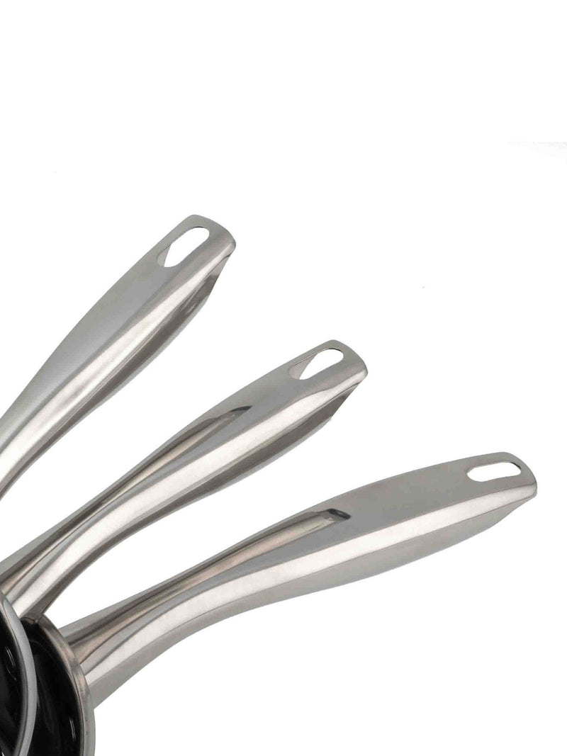 Salter Timeless 5 piece stainless steel pan set (British brand)