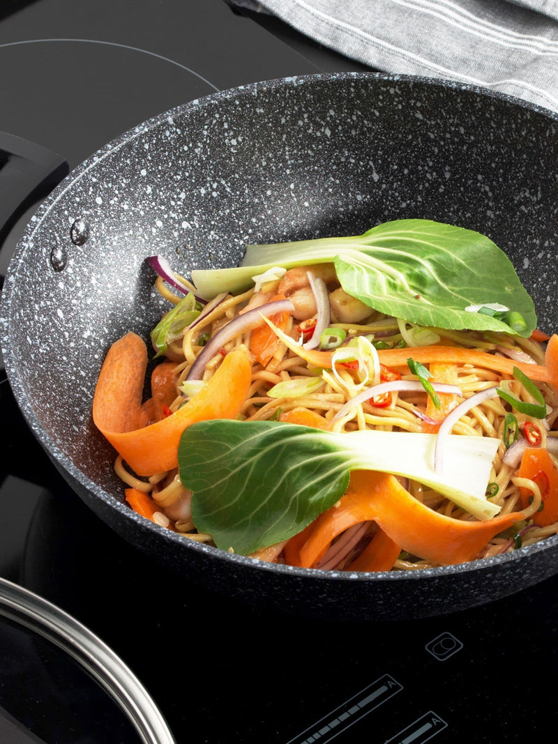 Salter Megastone Forged Aluminium Wok 28cm (British brand)