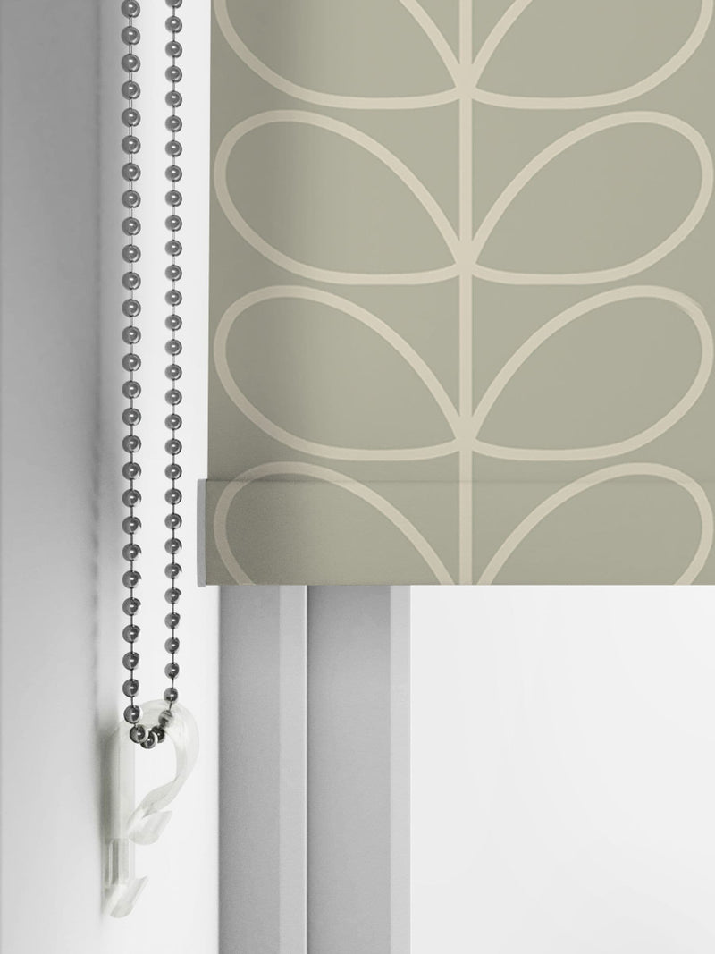 Orla Kiely jumbo linear stem pebble roller blind, UK version
