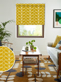 Orla Kiely sunflower jumbo linear stem roller blinds - British product