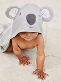 JoJo Maman Bébé personalised koala hooded towel 75x75cm (British brand)