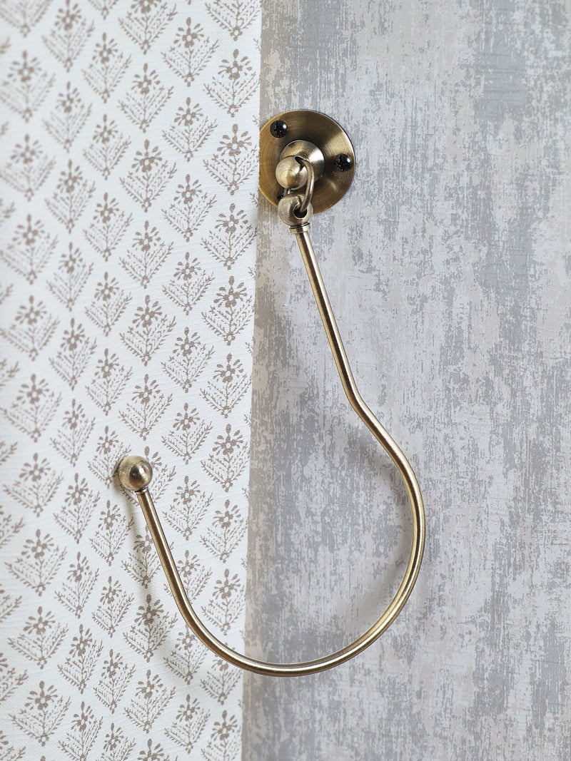 Laura Ashley gold swing curtain holdbacks set of 2 - British product