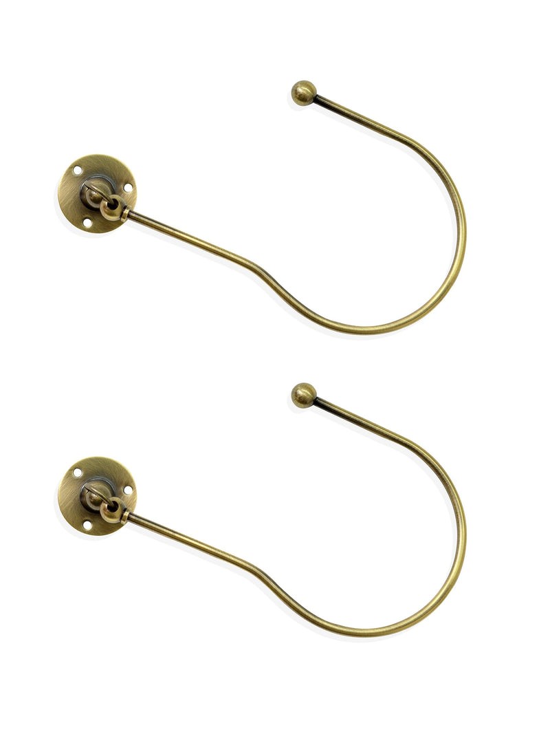 Laura Ashley gold swing curtain holdbacks set of 2 - British product